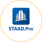 Logo of Staad Pro.