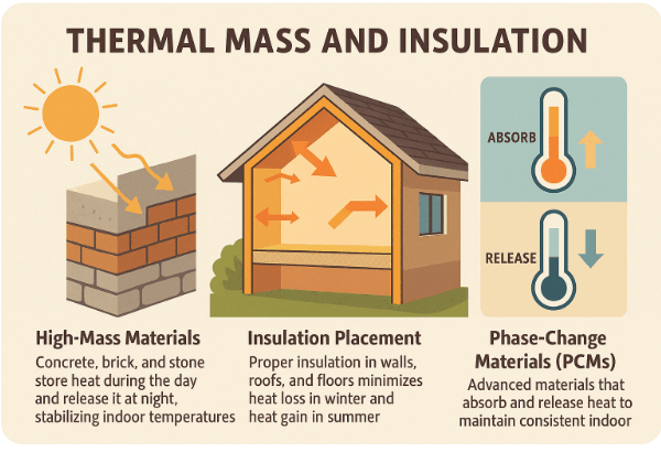 Thermal mass & insulation | intrivis