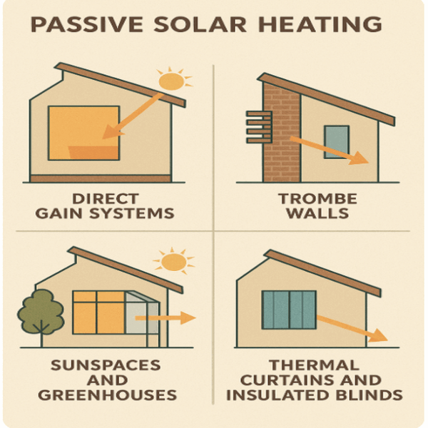 Passive solar heating | intrivis