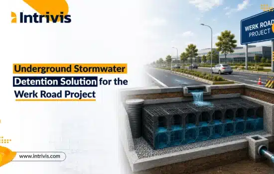 Underground Stormwater Detention Solution for the Werk Road Project