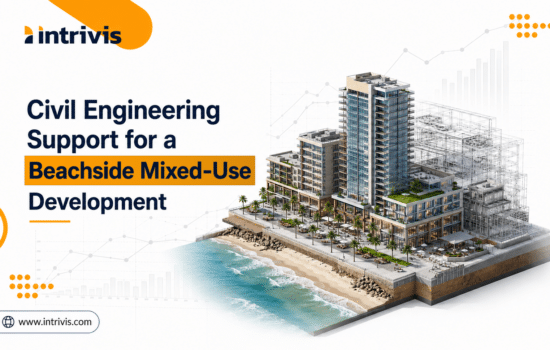 Civil Engineering Support for a Beachside Mixed-Use Development