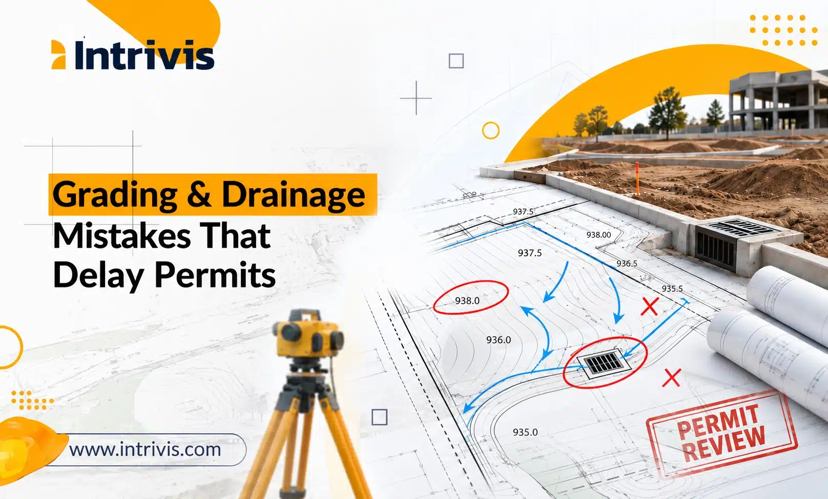 Grading and drainage challenges